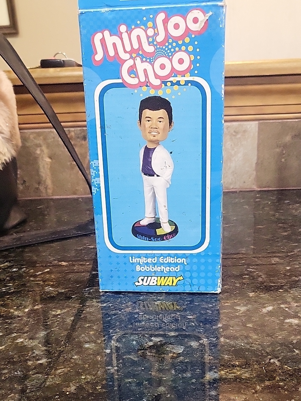Subway Shin-Soo Choo Limited Edition Blue Bobblehead